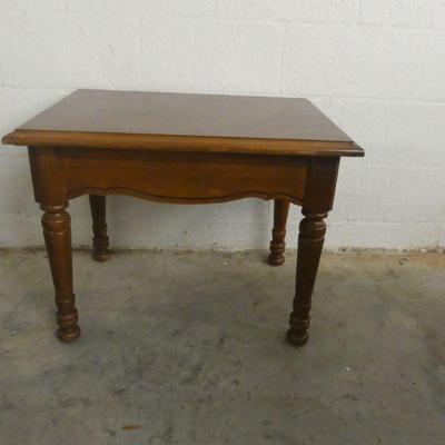 Vintage MCM Mersman Solid Wood End Table