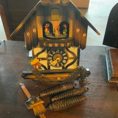 Clock made in Germany.