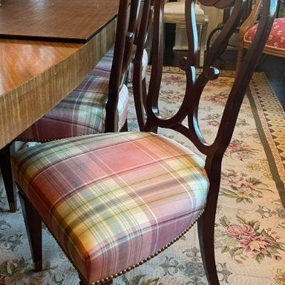 Set of 8 Ribbon-Back Dining Chairs