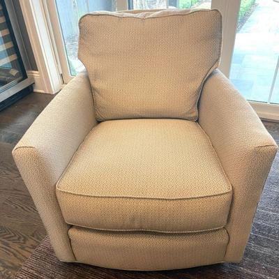 Crate & Barrel Swivel Armchairs, 4 Available