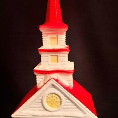 plastic blow mold Christmas decor

