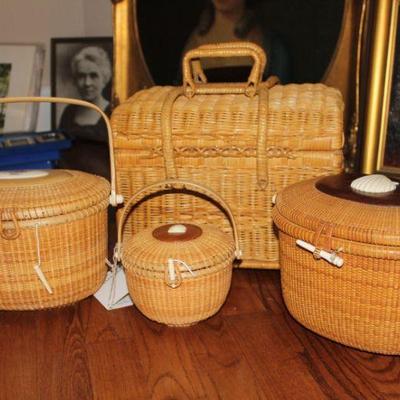 Nantucket purse baskets

