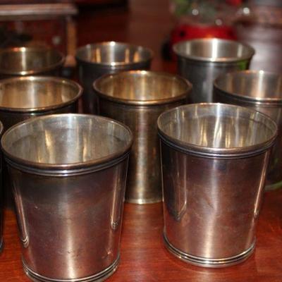 sterling julep cups


