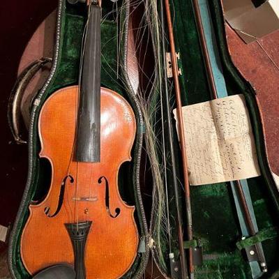 1899 Glier Violin (Cincinnati, OH)
