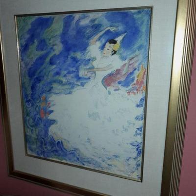 Vintage water color