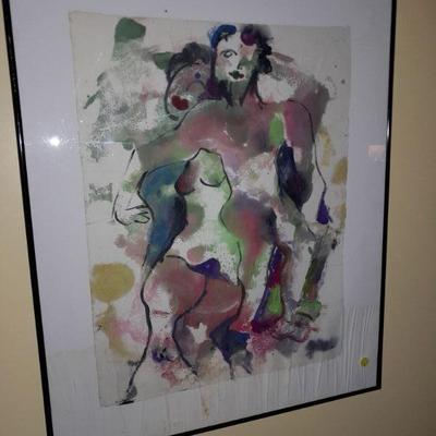 Armenian listed artist Jenik Cook original painting