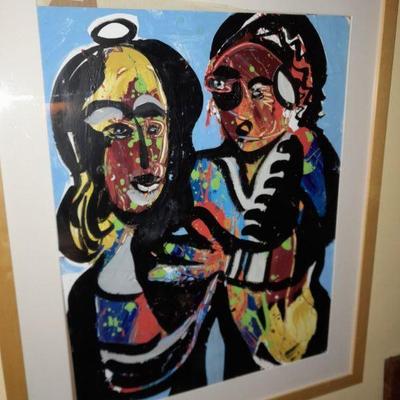 Armenian listed artist Jenik Cook original painting