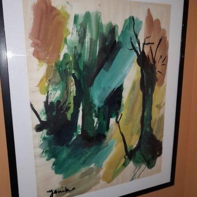 Armenian listed artist Jenik Cook original painting