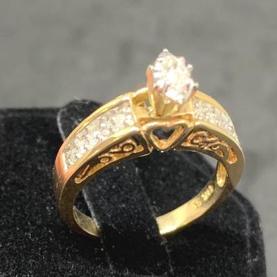 Diamond (tested) Gold Ring