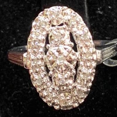 Diamond (tested) Gold Ring