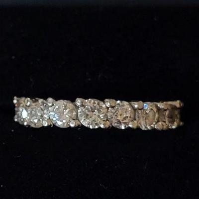 1.5 CT Diamond Ring set in 14k White Gold 