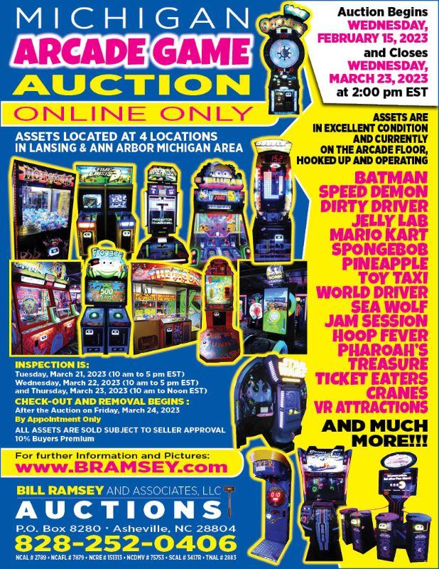 Amazing Michigan Arcade Auction