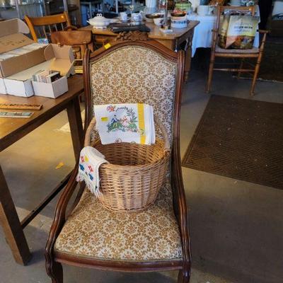 VTG Linens & Side Chair