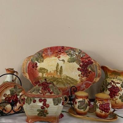 Pamela Gladding Certified international Toscana Dishes