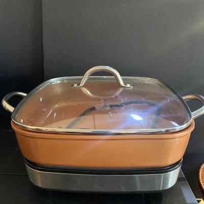 Copper Cek Electric Skillet