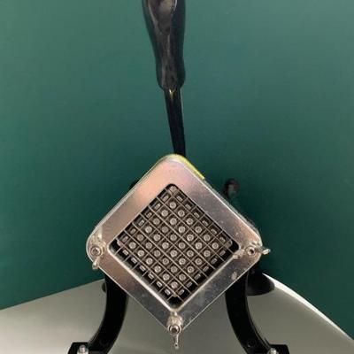 French Fry / Vegetable Cutter with Suction Cups on Bottom