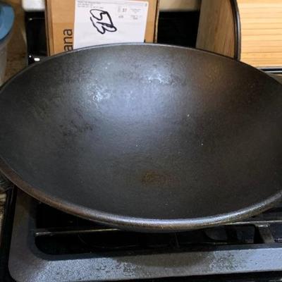 Cast Iron Woklodge Cast Iron Wok