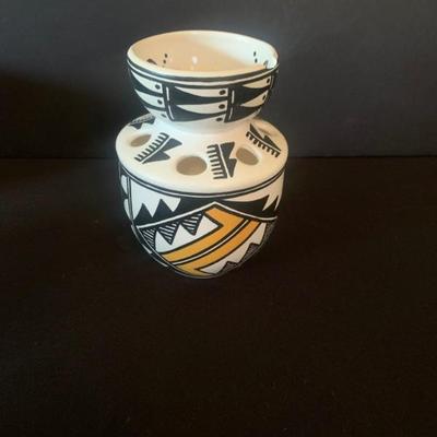 Pottery by Pat Romero Made in Acoma New Mexico
