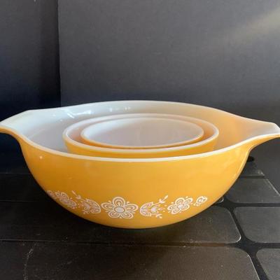 Vintage Pyrex Butterfly Gold
