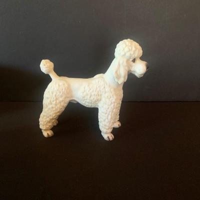Vintage Andrea Porcelain Poodle Figurine