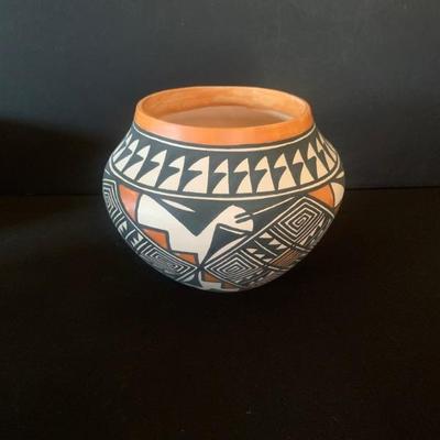 Pottery by Pat Romero Made in Acoma New Mexico