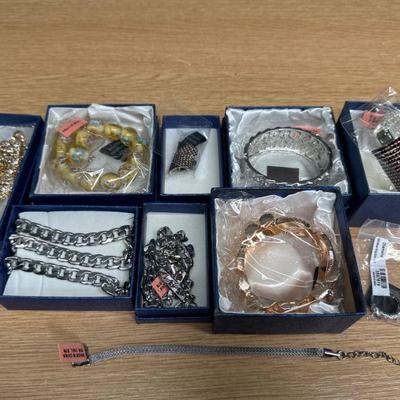Costume Jewelry in Boxes 