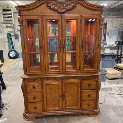 Ashley Furniture 2 pc Hutch 