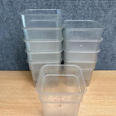 4 QT Food Containers 