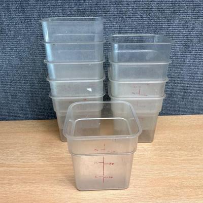 4 QT Food Containers 