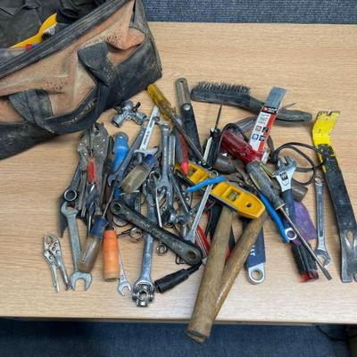 Mixed Tool Lot with RIgid Bag 