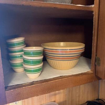 Vintage bowls