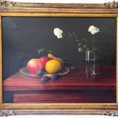 Lot 001-033 A   0 Bid(s)
Antique Still Life Study Oil on Canvas