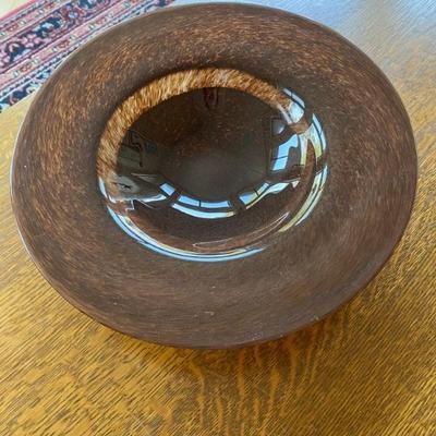 Large Murano glass bowl