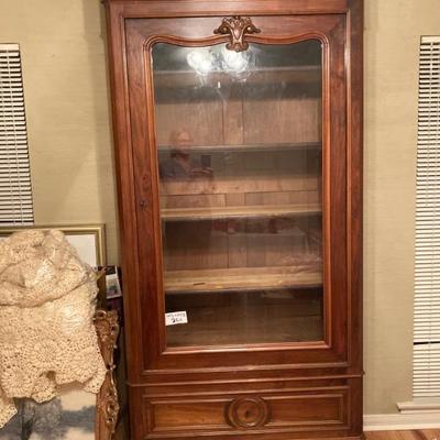 Beautiful antique display cabinet