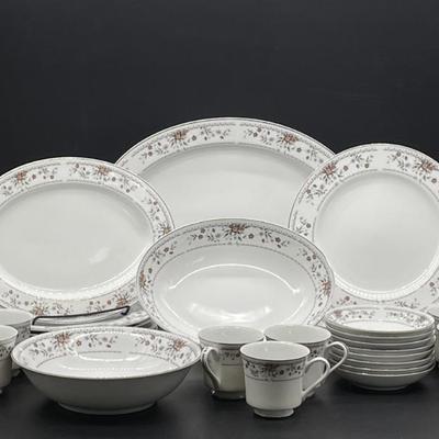 Partial Set of 'Claremont' Fine China, Japan- 1/2