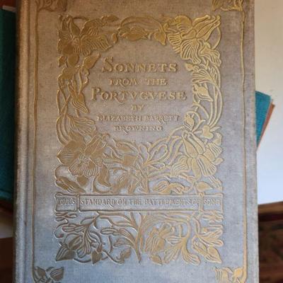 1902 edition Sonnets from the portvgvese by Elizabeth Barrett Browning 