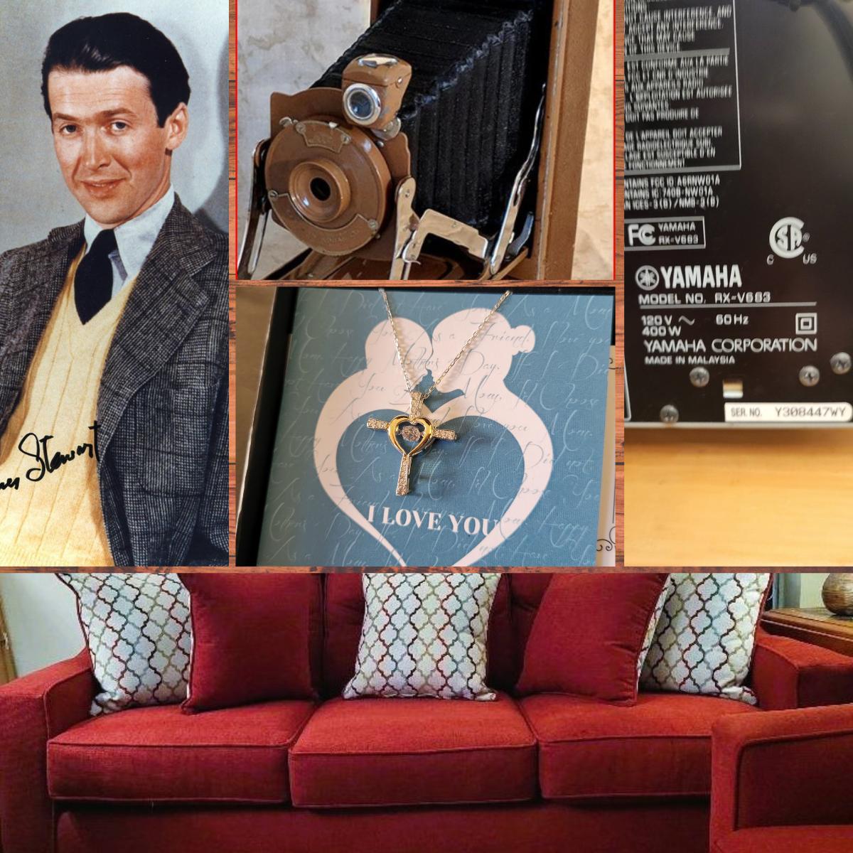 Rare Celebrity Memorabilia,Electronics, Baby Clothes,Furniture