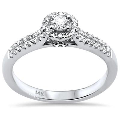 .47ct G SI 14K White Gold Round Diamond Engagement Ring Size 7
$1204...