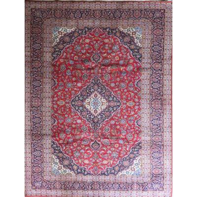 Hand-Knotted Vintage Rug 13'1" x 9'8" $1897
ABC Rugs Kilims Collection Persian Ardakan Authentic Hand-Knotted...