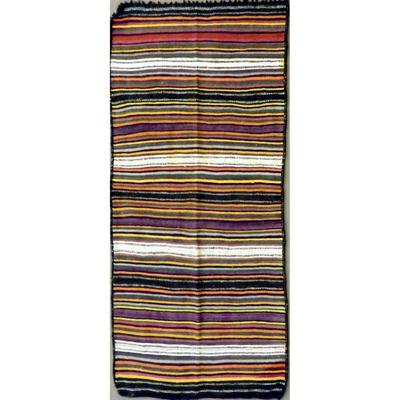 Hand-Knotted Sanandaj Vintage Kilim 7'0" X 3'3" $342
ABC Rugs Kilims Collection Authentic Hand-Knotted Sanandaj...