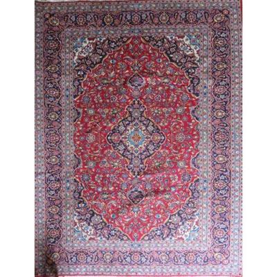 Hand-Knotted Vintage Rug 12'9" x 10'0" $1913
ABC Rugs Kilims Collection Persian Ardakan Authentic Hand-Knotted...