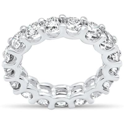 SPECIAL! 4.22ct G SI 14K White Gold Round Diamond Eternity Ring Size 6.5
$10100...