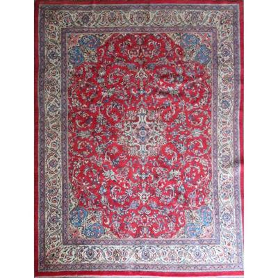 Hand-Knotted Vintage Rug 12'9" x 9'6" $1817
ABC Rugs Kilims Collection Persian Arak Authentic Hand-Knotted Traditonal...