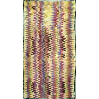 Hand-Knotted Sanandaj Vintage Kilim 8'2" X 4'9" $582
ABC Rugs Kilims Collection Authentic Hand-Knotted Sanandaj...