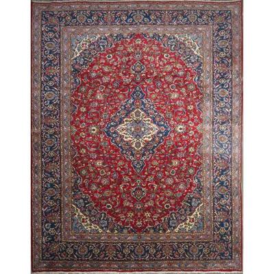 Hand-Knotted Vintage Rug 12'6" x 9'8" $1813
ABC Rugs Kilims Collection Persian Ardakan Authentic Hand-Knotted...