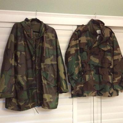 MCT034 Two Camouflage Jackets