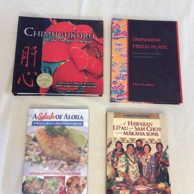 MCT048 Four Hawaiian & Okinawan Cookbooks 
