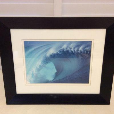MCT041 Framed Wave Art Photography By Hank Fotos