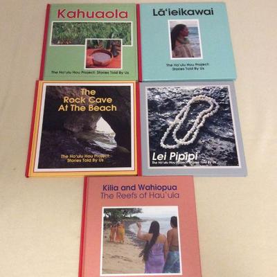 MCT070 Five Hawaiian Childrenâ€™s Hardcover Boks