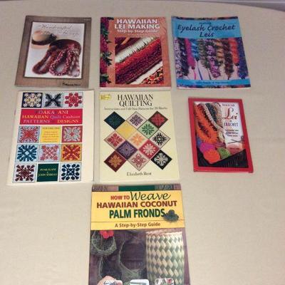 MCT031 Hawaiian Coconut Palm Frond Weaving, Quilting & Lei Guide Books 